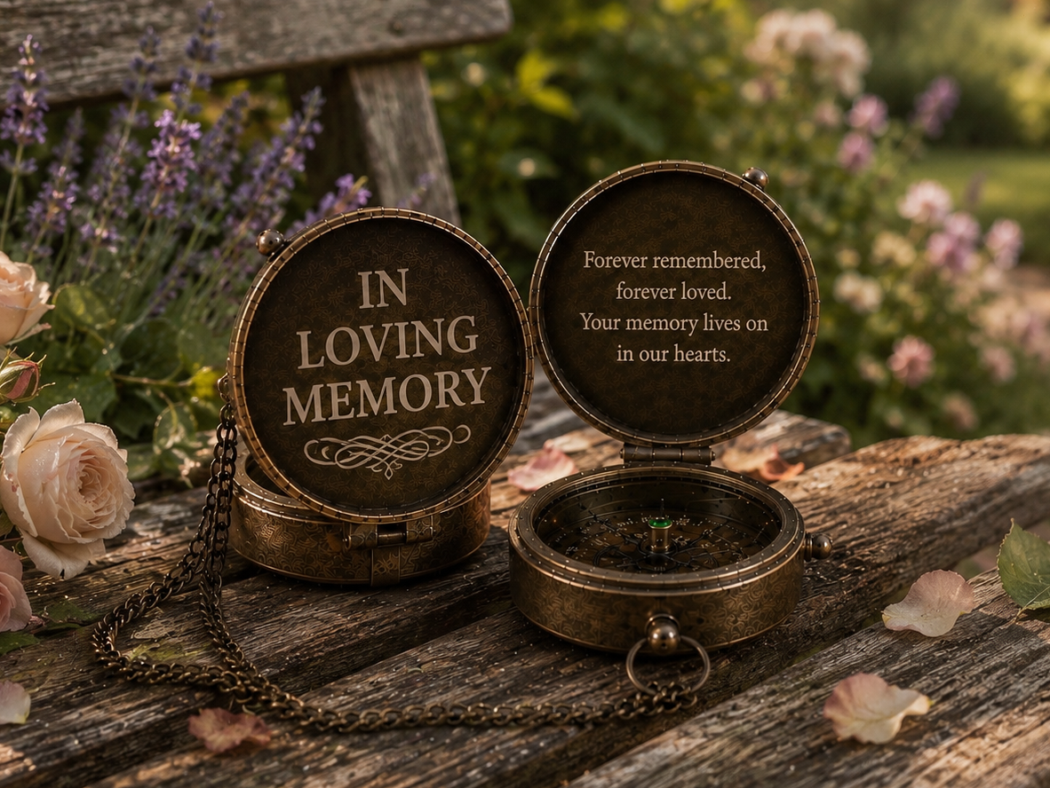 True North Compass | Engraved Compass Gift