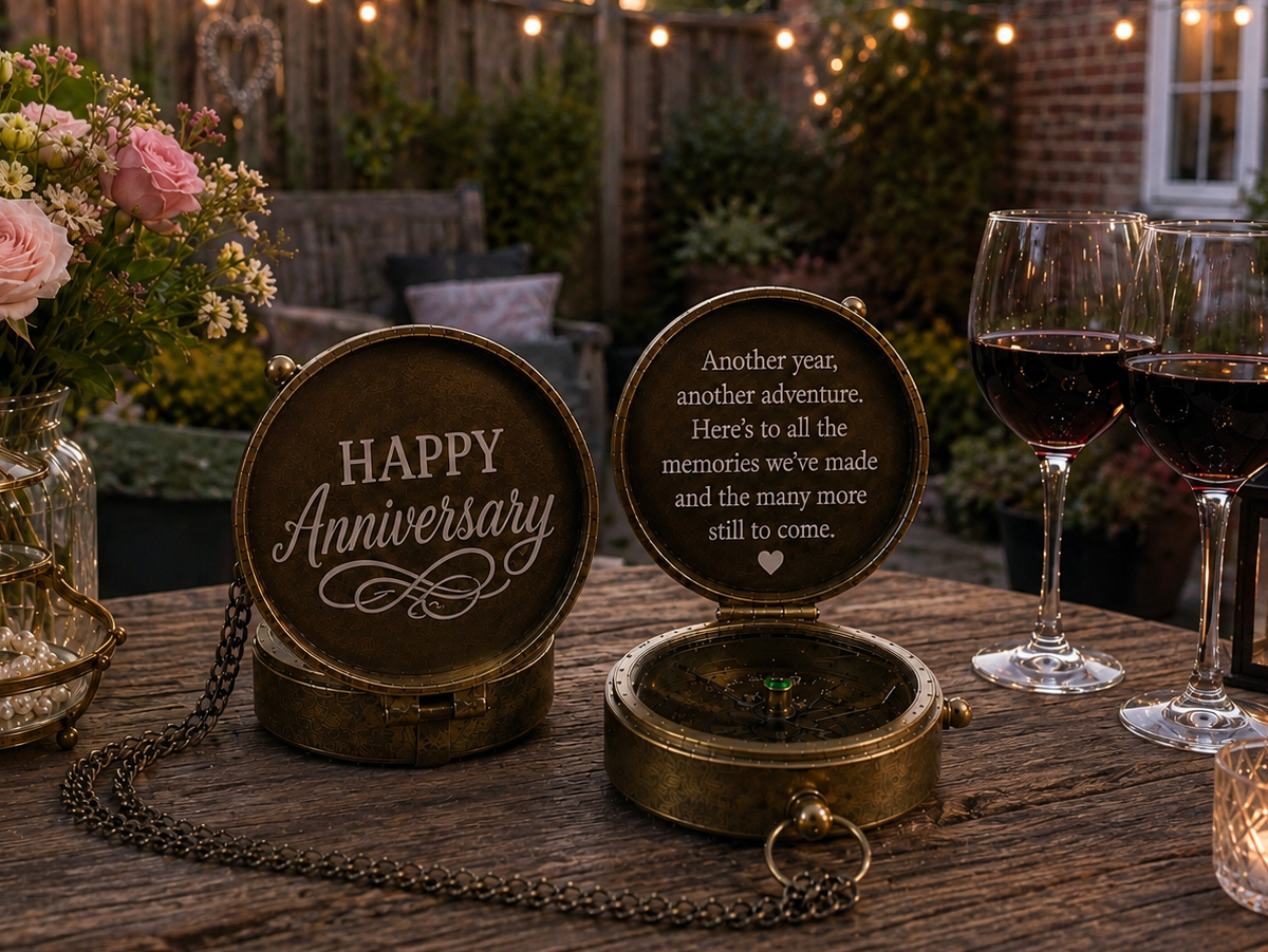 True North Compass | Engraved Compass Gift