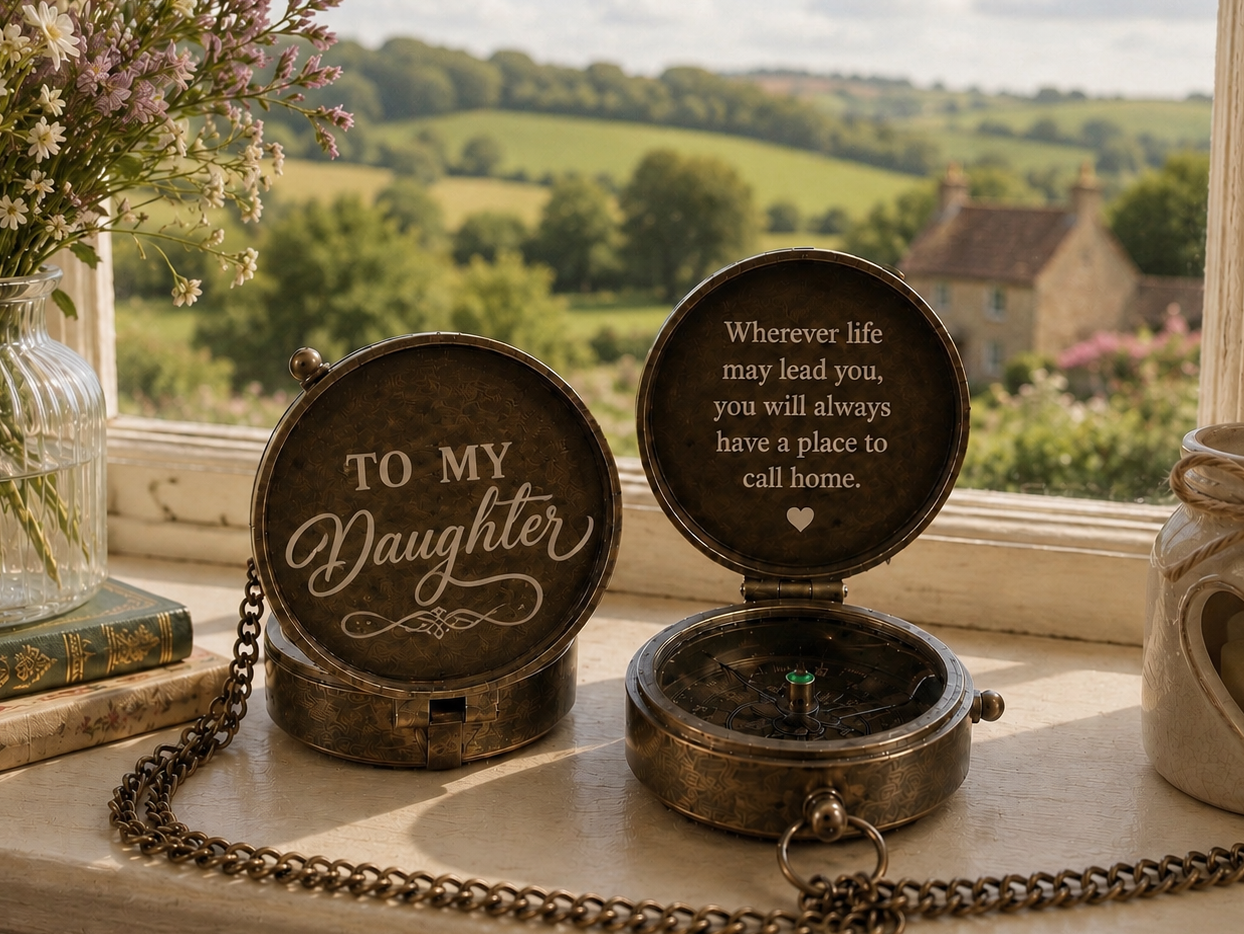 True North Compass | Engraved Compass Gift