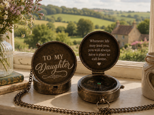 True North Compass | Engraved Compass Gift