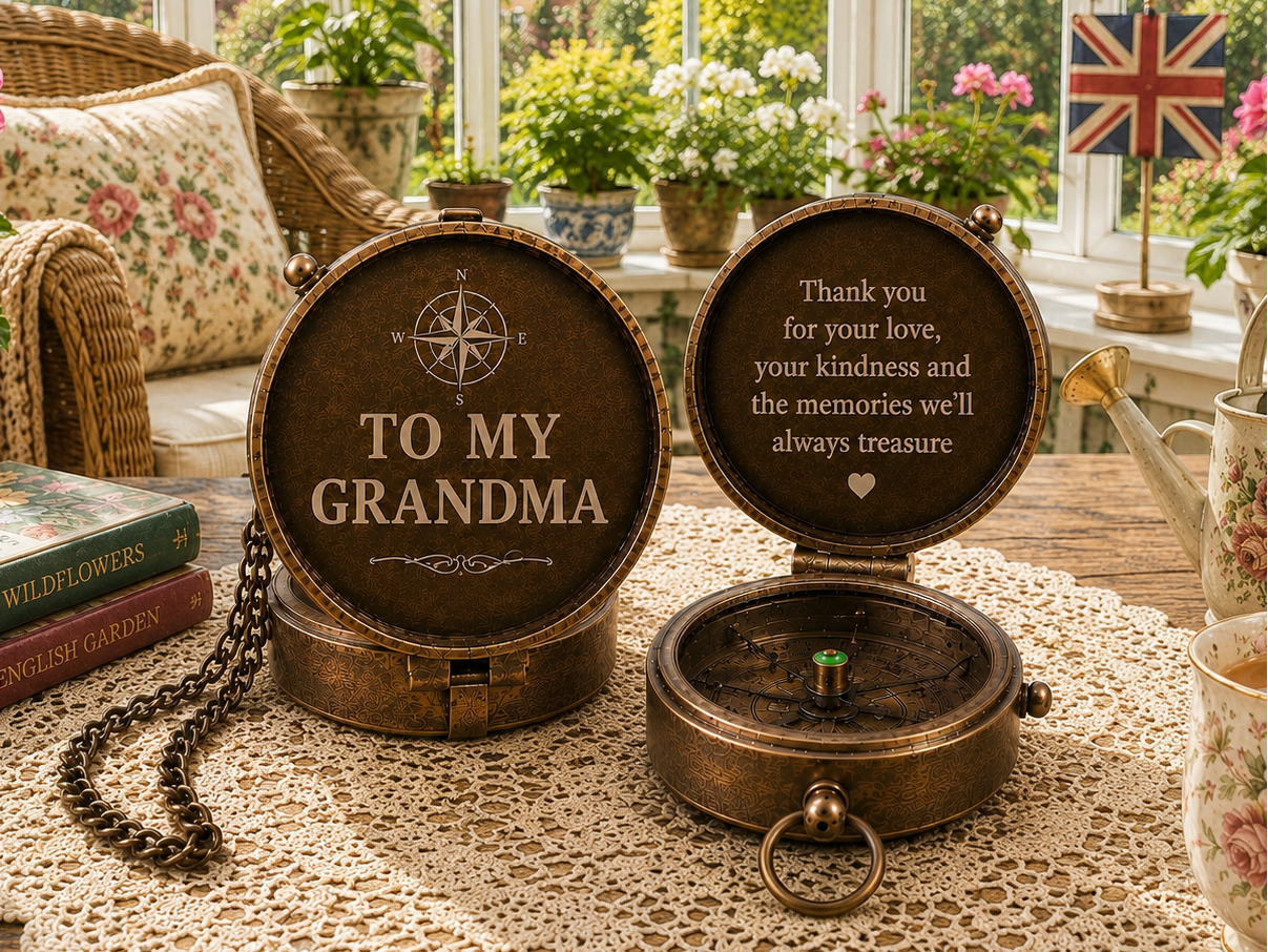 True North Compass | Engraved Compass Gift