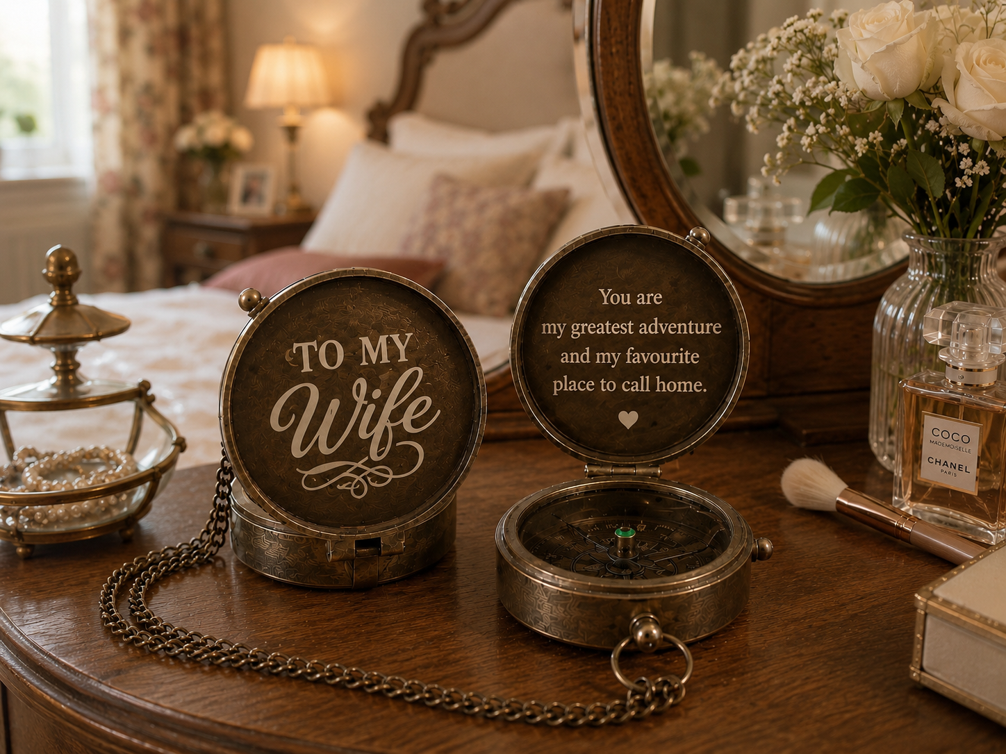 True North Compass | Engraved Compass Gift