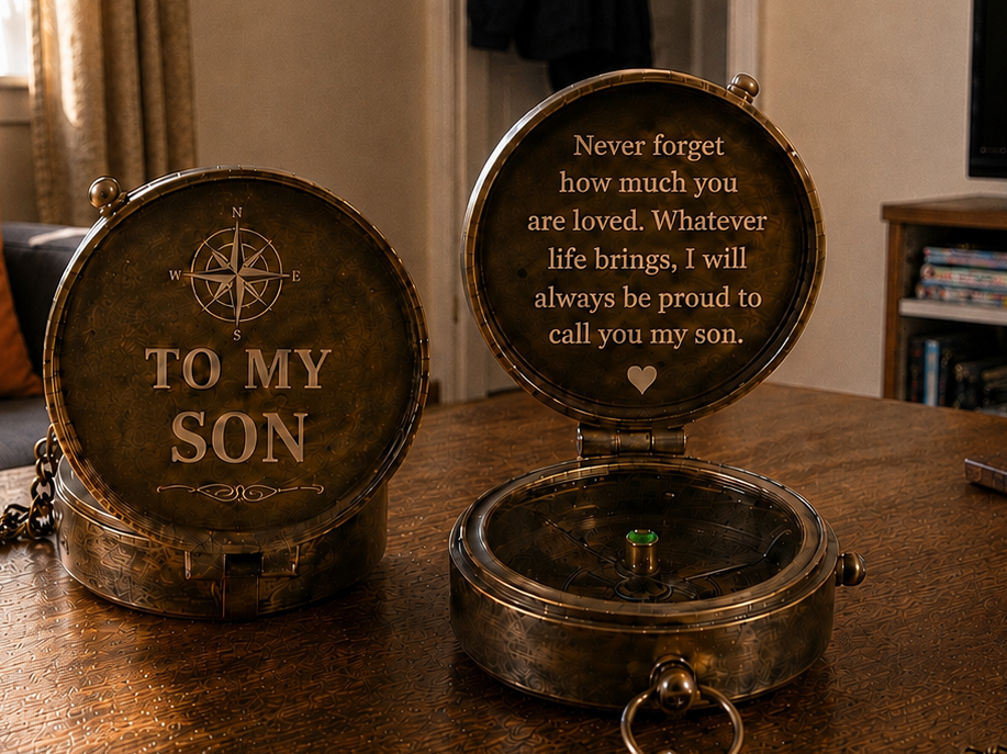 True North Compass | Engraved Compass Gift